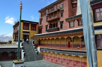 Monasteries of Ladakh Valley, India.