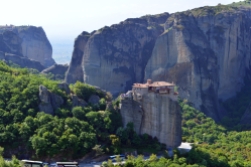 Monasteries of Metheora, Greece.